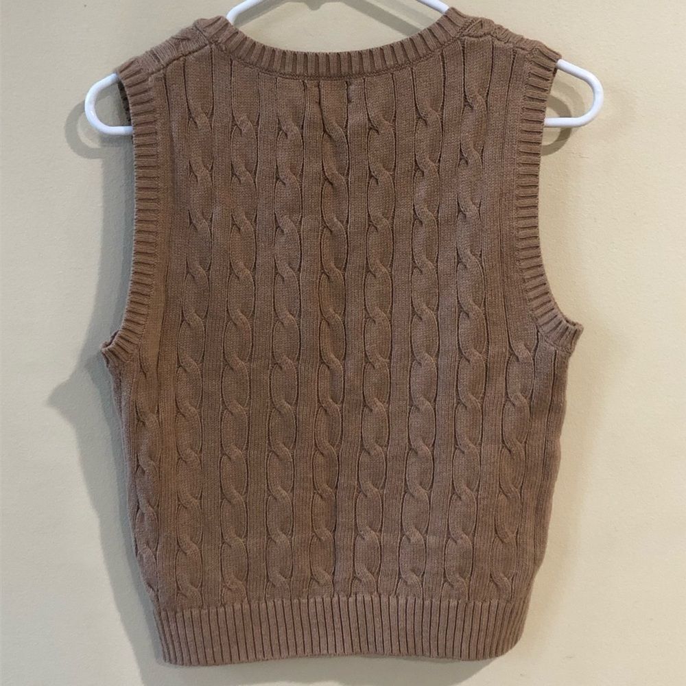 J. Crew Cable-knit sweater-vest - Picture 4 of 5